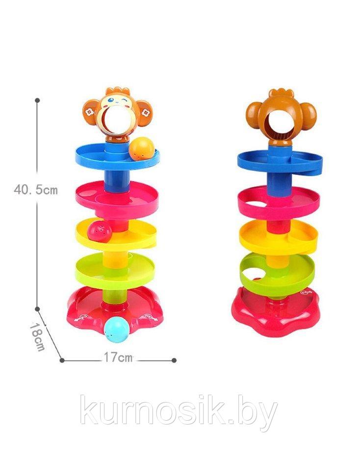 Развивающая игрушка Башня с шариками Обезьянка HE0205 - фото 7 - id-p160740140