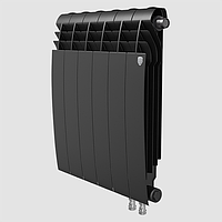 Радиатор биметаллический Royal Thermo Biliner 500 VD Noir Sable [1 секция] 6 секций, 1020, 480