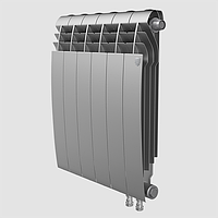 Радиатор биметаллический Royal Thermo Biliner 500 VD Silver Satin [1 секция] 8 секций, 1360, 640