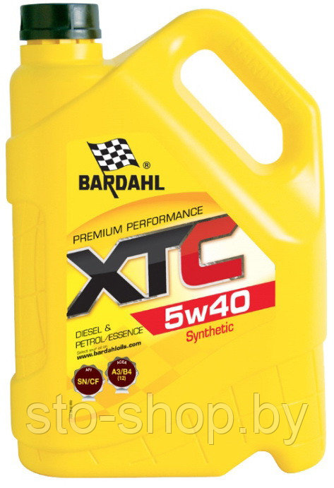 Масло моторное синтетическое BARDAHL XTC 5w40 4л