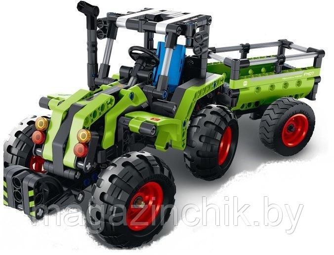 Конструктор трактор и снегоочиститель 2 в 1, 6807, аналог Лего Техник - фото 2 - id-p160743486