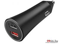 Зарядное устройство Xiaomi Car Charger Quick Charge Edition 37W CC06ZM Black