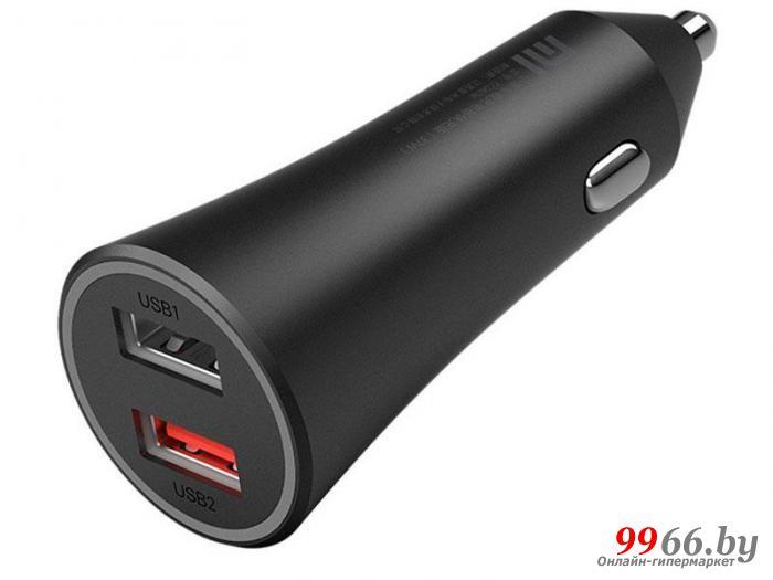 Зарядное устройство Xiaomi Car Charger Quick Charge Edition 37W CC06ZM Black - фото 1 - id-p160248792