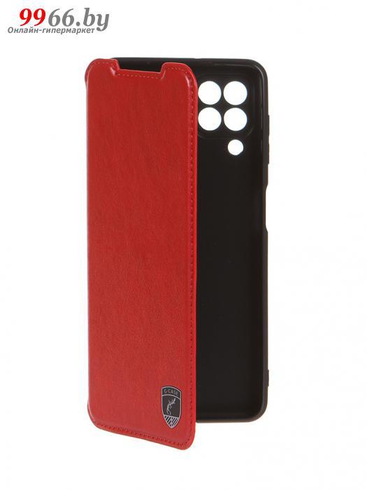 Чехол-книжка G-Case для Samsung Galaxy A22 SM-A225F красный на телефон самсунг а22