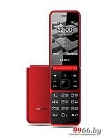 Сотовый телефон teXet TM-405 красный раскладушка мобильный GSM кнопочный