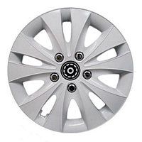 Колпаки на колеса Storm White X 13" (хромированные болты) (Jestic)