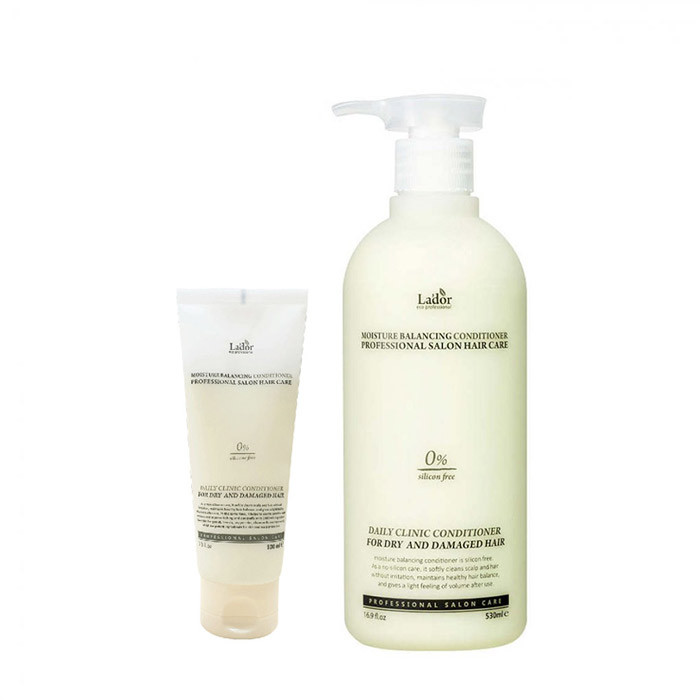 Увлажняющий бессиликоновый КОНДИЦИОНЕР LADOR для волос Moisture Balancing Conditioner 100 мл - 530 мл