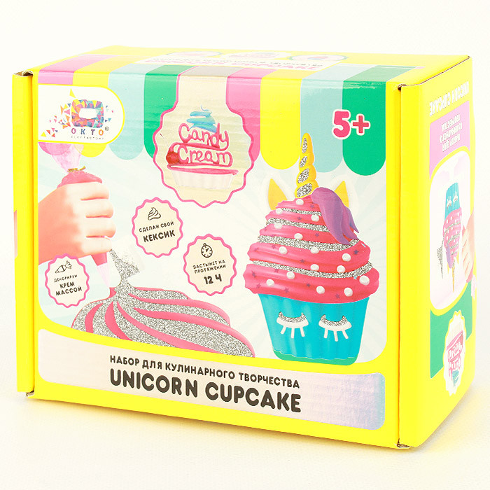 Набор крем-массы для моделирования ТМ Candy Cream Unicorn Cupcake - фото 4 - id-p160750670