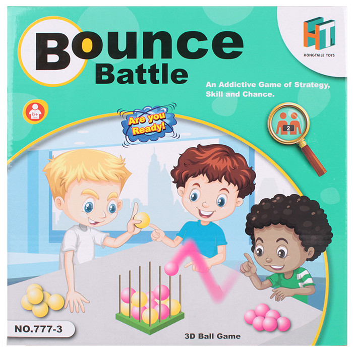 Настольная игра "Bounce battle" (Битва бросков) - фото 1 - id-p160750674
