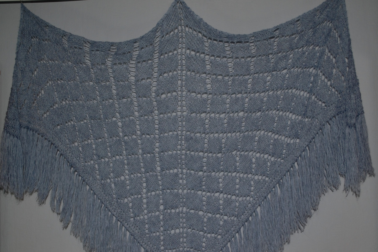 Ручное вязание - шали спицами - фото 9 - id-p106670513
