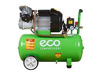 Компрессор ECO AE-502-1 (440 л/мин, 8 атм, коаксиальный, масляный, ресив. 50 л, 220 В, 2.20 кВт)