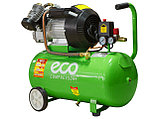 Компрессор ECO AE-502-1 (440 л/мин, 8 атм, коаксиальный, масляный, ресив. 50 л, 220 В, 2.20 кВт), фото 2