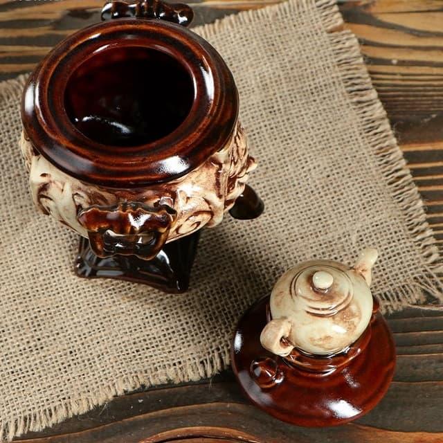 Сувенирный самовар «Чай» для хранения мелочей - фото 3 - id-p160785485