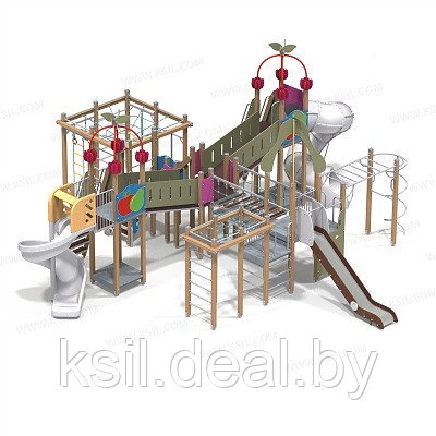 Детский игровой комплекс "Фруктовый сад" арт. 005452 - фото 2 - id-p160789013