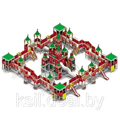Детский игровой комплекс "Большой Кремль" арт. 005665 - фото 1 - id-p160789020