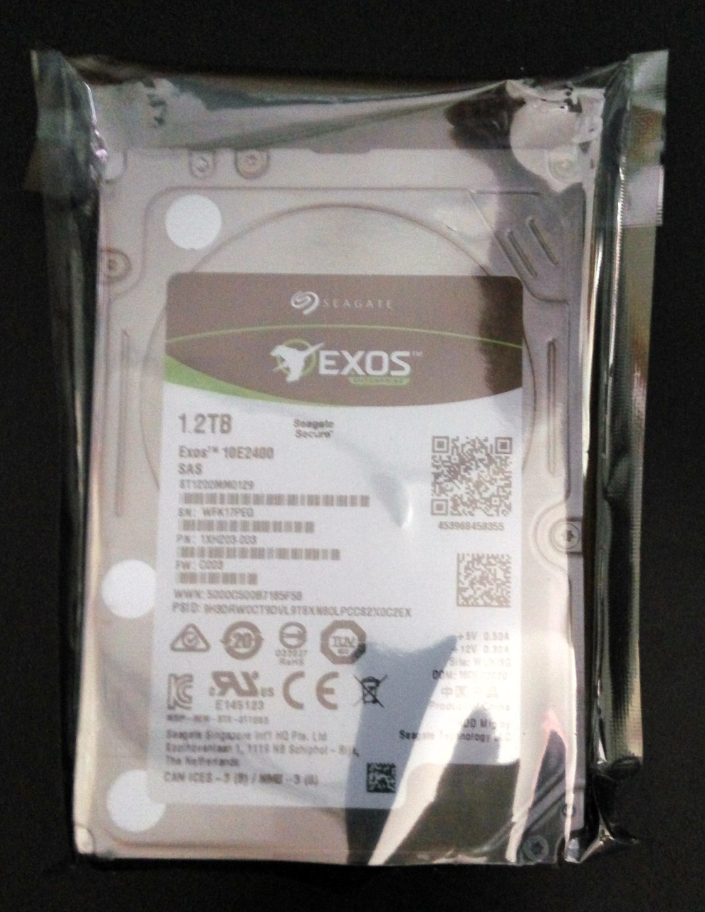 ST1200MM0129 Гибридный жесткий диск Seagate Exos 10E2400 1.2TB 12Gb SAS - фото 1 - id-p160790668