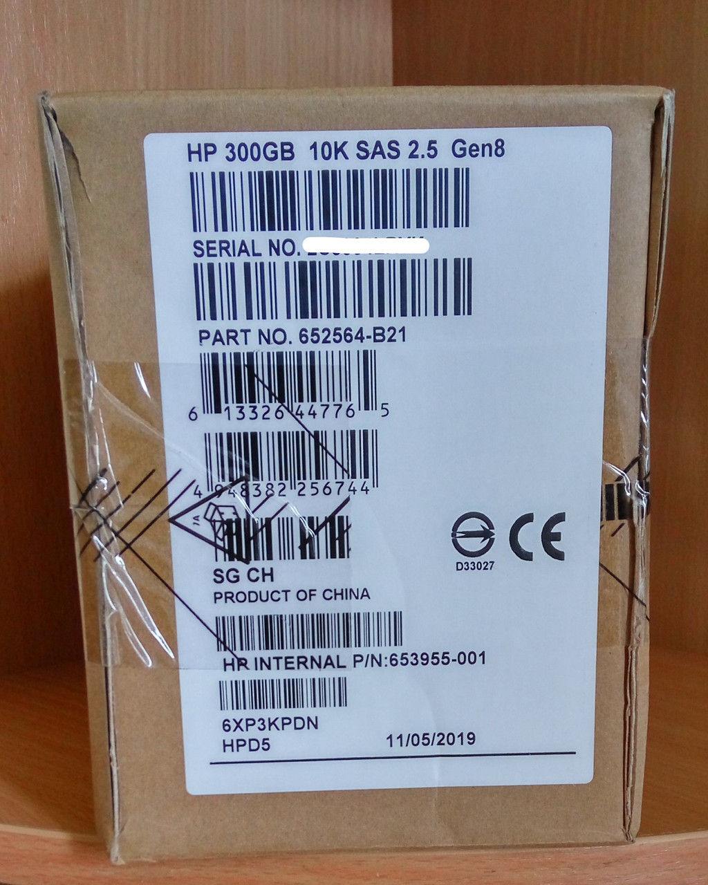 652564-B21 653955-001 Жесткий диск HP 300GB 10K 6G 2.5 SAS 512n DP ENT SC - фото 2 - id-p64591135