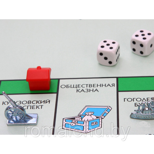 Настольная игра Монополия со скоростным кубиком 6123 - фото 8 - id-p160796341