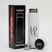 Умный термос с термодатчиком «Love your life» 0,45 л