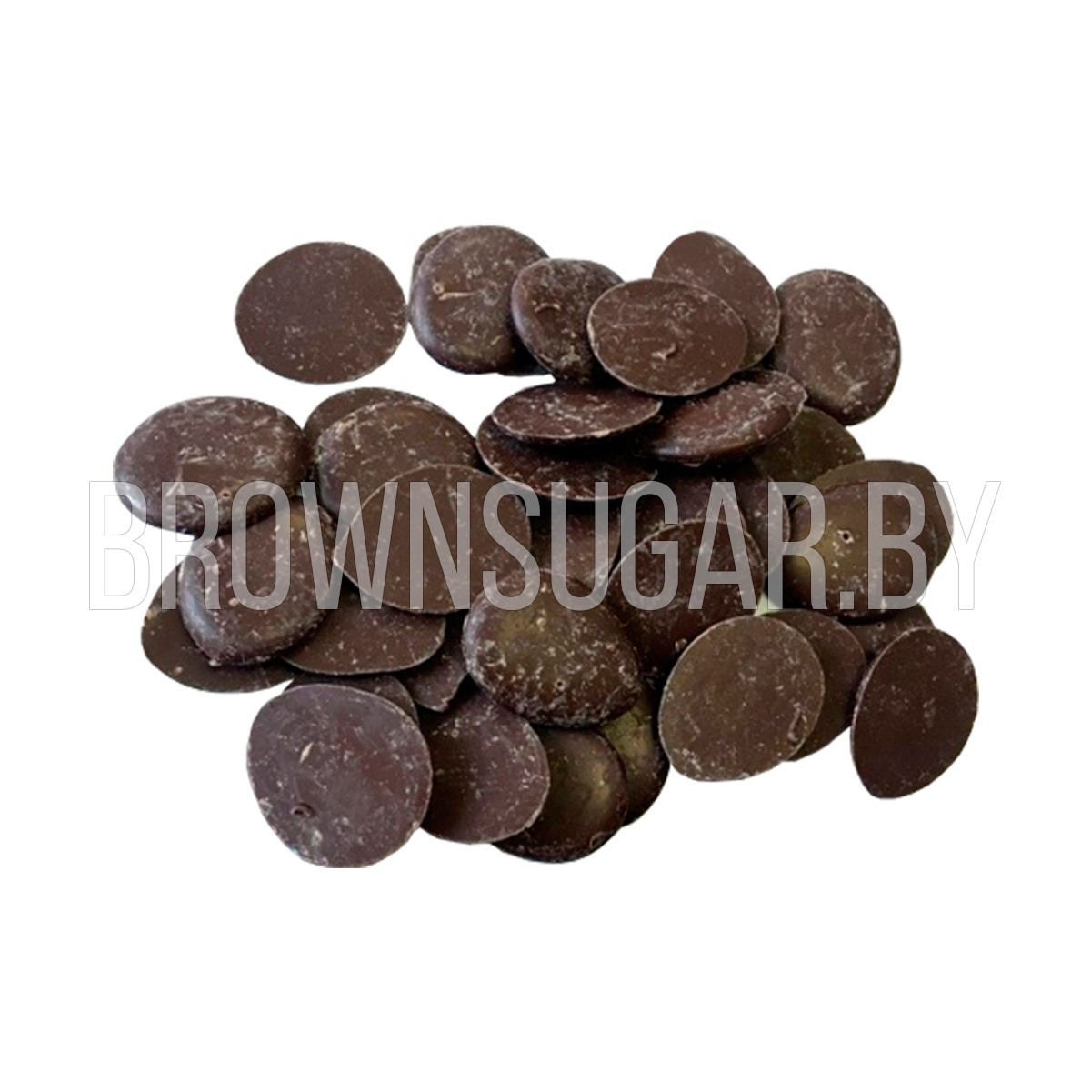 Глазурь кондитерская тёмная шоколадная (Россия, монеты, 1 кг) - фото 1 - id-p160694391