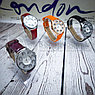 Часы женские Chopard Argent Geneve S9204 со стразами Оранжевый, фото 4