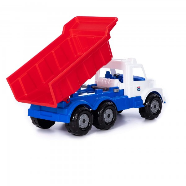 Детская игрушка "Буран" №3, автомобиль-самосвал (бело-синий) арт.90355 - фото 4 - id-p160832072