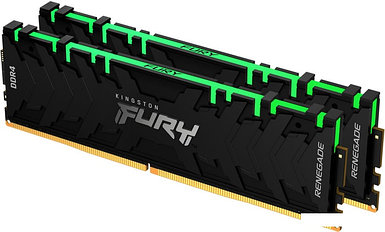 Оперативная память Kingston FURY Renegade RGB 2x8GB DDR4 PC4-28800 KF436C16RBAK2/16