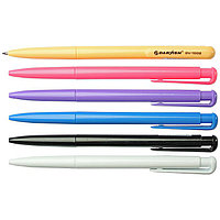 Ручка автоматическая синяя Darvish корпус цветной ассорти