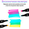 Набор двусторонних маркеров для скетчинга 262 цвета в чехле, фото 5