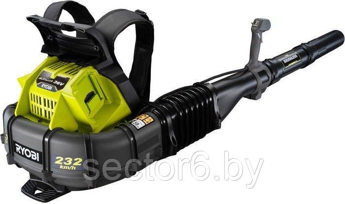 Ранцевая воздуходувка Ryobi RY36BPXA-0 (без АКБ), фото 2