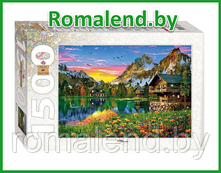 Пазл  "Озеро в Альпах", 1500 элементов, арт 83071