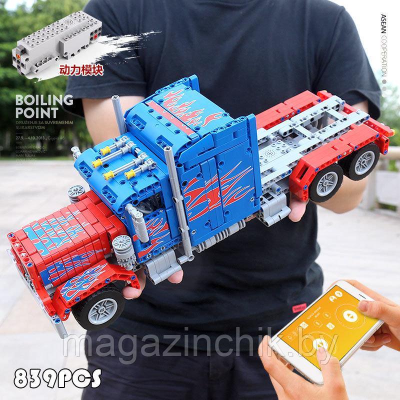 Конструктор Грузовик Peterbilt Optimus Prime на управлении, Mould King 15001, аналог Лего - фото 4 - id-p160871680