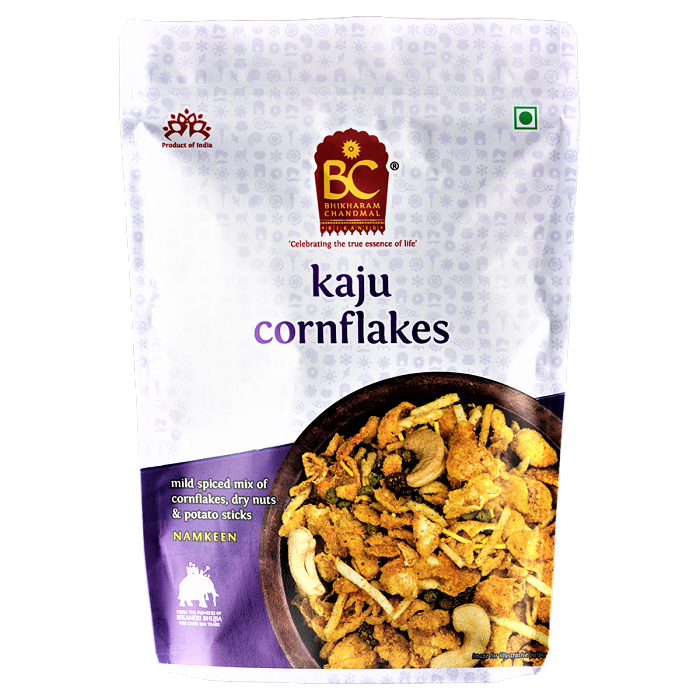 Сухая Закуска Kaju Cornflakes, Bhikharam Chandmal, 200 г