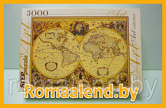 Пазл  "Историческая карта мира" , 3000 элементов, арт 85002