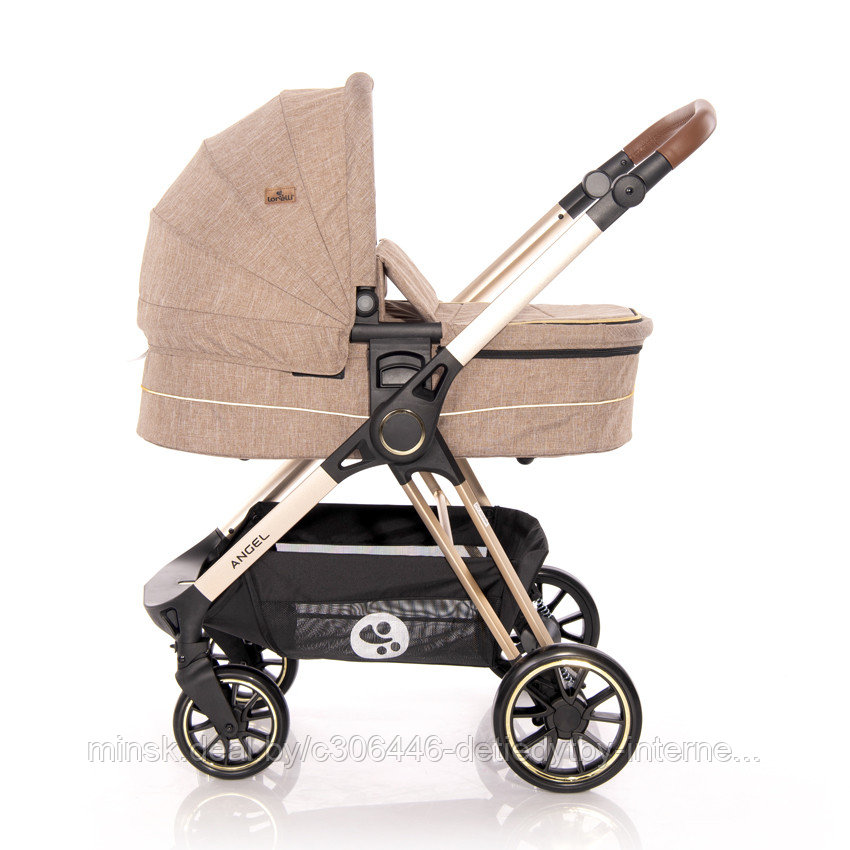 Детская коляска 3в1 Lorelli Angel Beige - фото 3 - id-p160883492