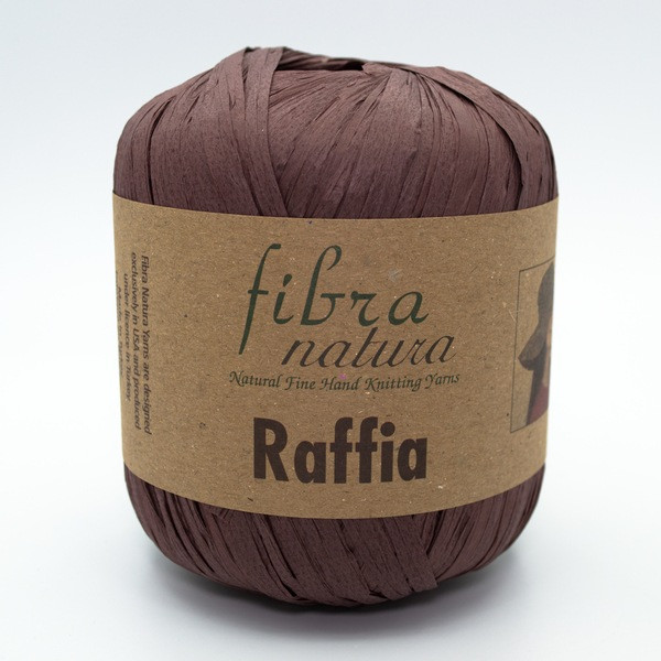 Рафия Фибра Натура (Fibra Natura Raffia) цвет 116-03 коричневый - фото 1 - id-p160883783
