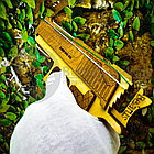 Игрушка - модель деревянная: Деревянный пистолет резинкострел. Модель М9 многозарядная, фото 6