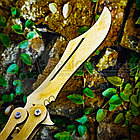 Игрушка - модель деревянная: перочинный нож Бабочка. Складной Натуральное дерево, фото 6