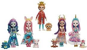 Набор Enchantimals Королевские друзья (куклы с питомцами) GYN58  Mattel