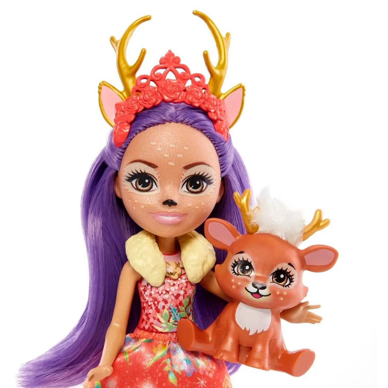 Набор Enchantimals Королевские друзья (куклы с питомцами) GYN58 Mattel - фото 5 - id-p160898750