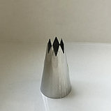 Насадка кондитерская Открытая звезда 7 лучей 1,5 см, фото 2