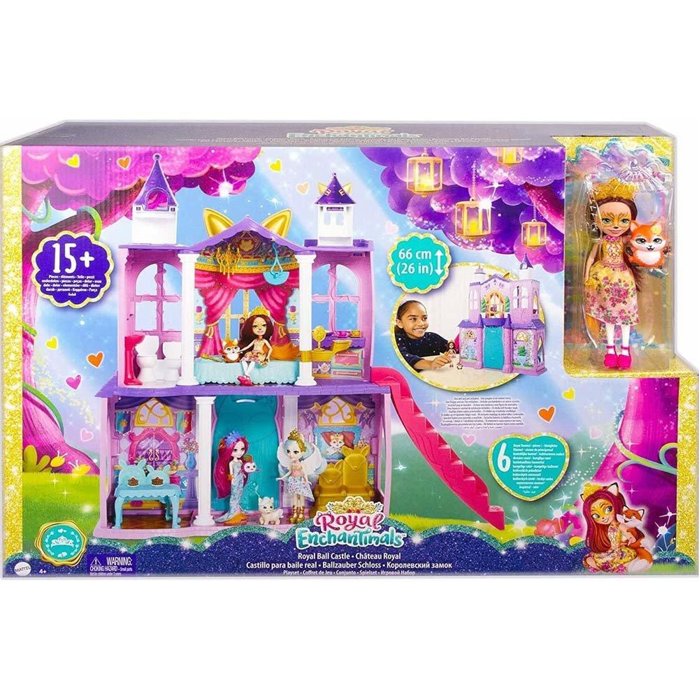 Королевский замок Энчантималс с куклой Фелисити Лис GYJ17 Mattel Enchantimals - фото 2 - id-p160934032