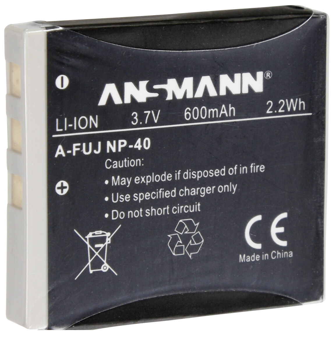 Аккумулятор Fuji NP-40 ANSMANN (5022483) LiPho 3.7V (аналог)