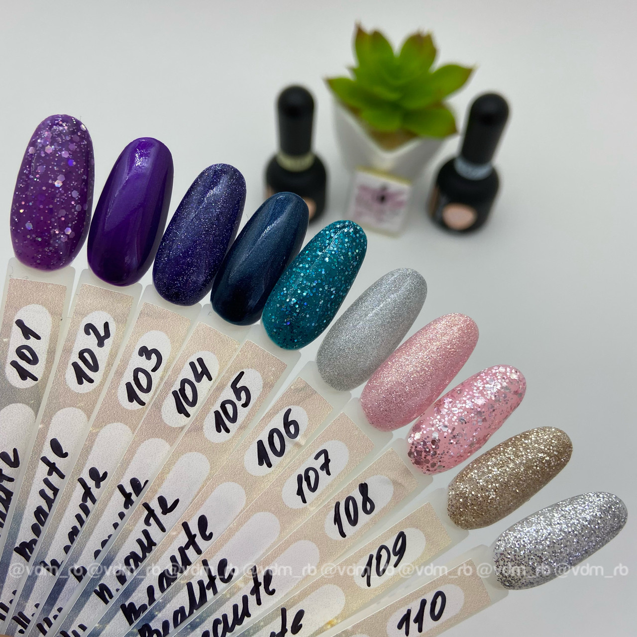 В НАЛИЧИИ ✅Гель-лак LillyBeaute 12 мл (№101-110)