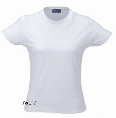 Оптом Футболки женские Miss, белые, 100% хлопок, футболки для нанесения логотипа