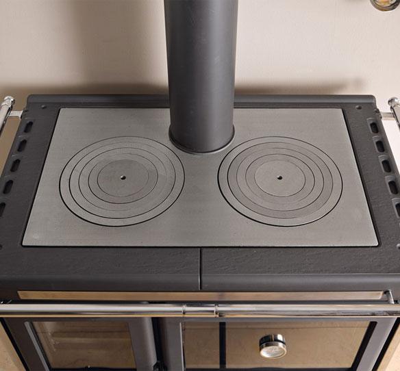 Дровяная кухонная плита La Nordica ROSA XXL Черный антрацит - фото 3 - id-p161014746