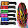 Цветные мелки для окрашивания волос (6 цветов), фото 8
