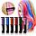 Цветные мелки для окрашивания волос (6 цветов), фото 4