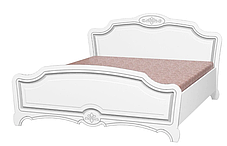 Кровать 1400 Лотос белая (3 варианта цвета) фабрика Браво + ортопед, фото 3