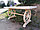 Стол садовый и банный из массива сосны "Колесо Премиум" 1,6 метра, фото 7